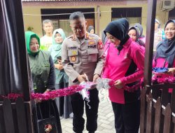 Kapolres Parepare Meresmikan Bank Sampah Unit Bhayangkari