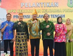 Bupati Irwan Hamid Menghadiri pelantikan Pengurus BPW KKP Sulawesi Tengah