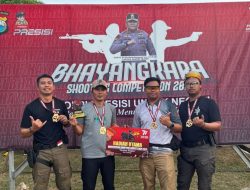 Tim Tembak Reaksi Polres Luwu, Raih Juara 1 dan Juara Umum