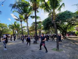 Jaga Kualitas Kesehatan, Karyawan GMTD NGE-ZUMBA Bareng