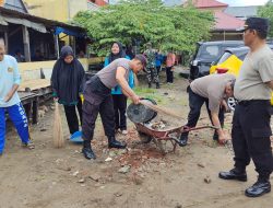 Libatkan Ratusan Personel, Polisi di Parepare Bersih-bersih Sampah