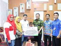 Wabup Pinrang, H Alimin Menerima Bantuan CSR dari Bank Sulselbar