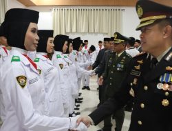 Kapolres Luwu Hadiri Pengukuhan Paskibra, AKBP Arisandi : Selamat Bertugas Pemuda-Pemudi Pilihan
