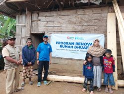 MTT dan Human Initiative Sulsel Berikan Bantuan Material Renovasi Rumah untuk Masyarakat Berpenghasilan Rendah