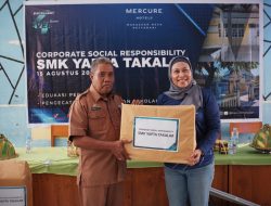 Mercure Makassar Nexa Pettarani Membuka Peluang Karir Melalui Kegiatan CSR di SMK Yapta