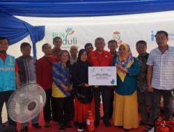 Antisipasi Bencana Banjir dan Kebakaran, PLN Indonesia Power dan Human Initiative Menyediakan Sarana Tanggap Darurat di Kelurahan Tello Baru