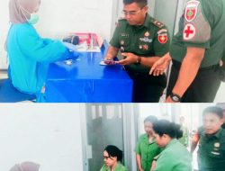 Kodim 1414 Toraja Donor Darah Jelang HUT ke-78 TNI