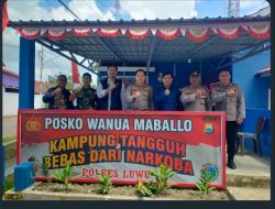 Juara 1 Tingkat Provinsi, Kampung Tangguh Bebas Narkoba Luwu Wakili  Sulsel di Tingkat Nasional