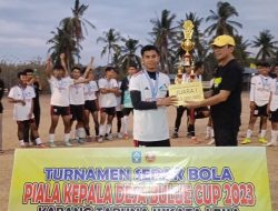 Menang Dramatis Melalui Adu Finalti, Tim Home Boys FC Juara Turnamen Sepak Bola Kepala Desa Bulue Cup 2023