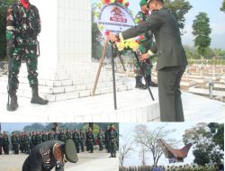 Dandim 1414 Toraja Ziarah Nasional Ke TMP Peringati HUT TNI Ke-78