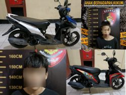 Dua Warga Toraja Utara Diciduk Resmob Curi Motor di Mengkendek dan Makale