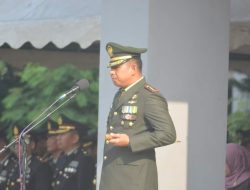 Letkol Inf Aris Barunawan Inspektur Upacara Hari Pahlawan Nasional  di Pinrang