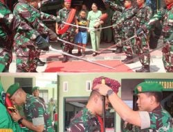 Pedang Pora Kodim 1414 Toraja Ahiri Masa Jabatan Monfi Ade Candra