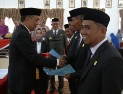 DPRD Pinrang Menggelar Rapat Paripurna PAW Empat anggota Dewan