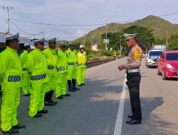 Menghadapi Musim Penghujan Sat Lantas Polres Luwu Apel Pengecekan Kelengkapan Perorangan