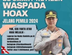 Kapolres Luwu Imbau Kewaspadaan Akan Berita Hoaks Jelang Natal, Tahun Baru dan Pemilu 2024