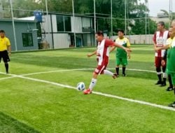 Gubernur Kaltara Zainal Arifin Paliwang Buka Mini Soccer Tournament SMANSA Zona 80 di Karsa Arena Makassar