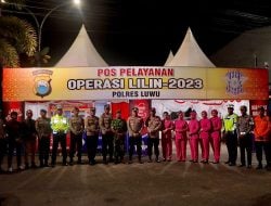 Kapolres Luwu Minta Pospam dan Posyan Operasi Lilin 2023 di Momen Nataru