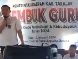 Terima Keluhan Guru Honorer, Sekda Takalar Bantah Kampanyekan Capres Tertentu