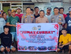 Di Jumat Curhat, Ketua PELRA Pertanyakan Status Pengelolaan Pelabuhan Rakyat Lontangnge