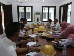 Bupati Pinrang Irwan Hamid Rapat koordinasi terkait peringatan HUT Kabupaten Pinrang ke 64