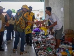 Pasar di Parepare Bersih dan Modern, Pedagang Pasar di Barru Pilih Taufan Pawe ke DPR RI