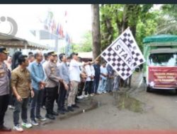 Polres Parepare Kawal Pendistribusian Logistik Pemilu Hingga  di TPS