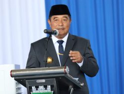 Pj Gubernur Sulsel Bahtiar Baharuddin Hadiri HUT Kabupaten Pinrang