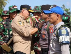 Bupati Pinrang Irwan Hamid Buka Kegiatan TNI Menunggal Membangun Desa ke 119