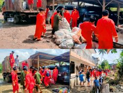 Pesilat Tapak Suci Tana Toraja Baksos di Pemukiman Warga Terdampak Banjir
