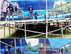 Resmob Polres Tana Toraja Bongkar Arena Judi Sabung Ayam di Leatung
