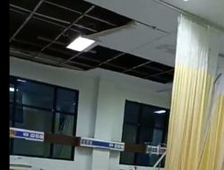 Plafon Gedung C1 Lantai 2 RSU Sultan Dg Raja Bulukumba Roboh
