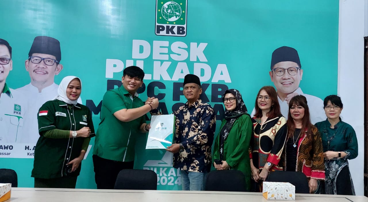 Mantan Lurah Siap Maju Cawalkot Makassar, Ambil Formulir di PKB