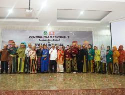 Bupati Budiman Hadiri Pelantikan Pengurus KKMB Luwu Timur 2023-2028