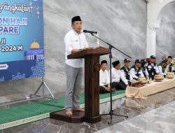 136 Jemaah Calon Haji Didominasi Perempuan Dilepas Pemkot Parepare