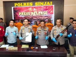 Mapolres Sinjai Tangkap Enam Orang Terduga Pelaku Kasus Pemerasan Disertai Kekerasan Dan Penipuan. Kapolres Imbau yang Mengalami Hal Serupa Silahkan Laporkan