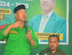 Sindir Balon Bupati tak Paham Juknis,Saharuddin:Potong Leherku Kalau Ada Orang Tak Paham Juknis Bisa Ambil PPP