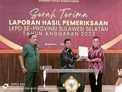 Di Bawah Nahkoda T.R Fahsul Falah Bawa Sinjai Kembali Raih WTP Dari BPK-RI