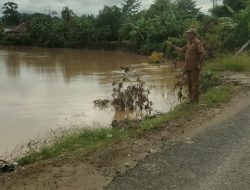 Kantor Desa Cimpu Utara Terancam Rusak dan Akses Jalan Terputus