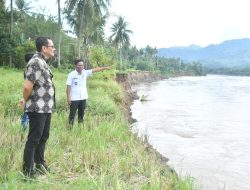 Abrasi Sungai di Kelurahan Teppo Semakin Parah, Komisi II DPRD Pinrang Kembali Pantau Lokasi