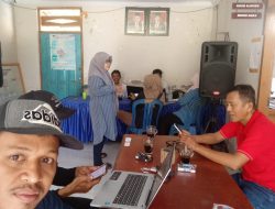 Menitoring Penyusunan IDM Sekdes se Kecamatan Larompong