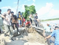 Komisi II DPRD Pinrang Pantau Langsung Kondisi Abrasi di Dusun Babana