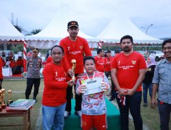 Wabup Akbar Hadiri Puncak Turnamen Sepakbola Kajati Sulsel Cup I