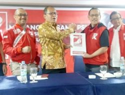 Giliran Danny Pomanto Sambangi DPW PSI Sulsel, Serahkan Berkas Pendaftaran Permohonan Dukungan Balon Gubernur Sulsel