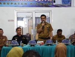 Pj.Bupati Pinrang H.Ahmadi Akil kunjungi PT.Biota Laut Ganggang ( BLG)