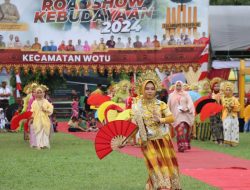 350 Penari Padduppa Ramaikan Roadshow Kebudayaan di Kecamatan Wotu