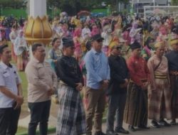 Tari Padduppa Ciptaan Andi Nurhana Sapada Pecah Rekor Muri Penari Terbanyak se Sulsel