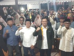 Muzayyin Arif Beberkan Partai Pengusung di Silaturahmi Keluarga dan Konsolidasi Kesiapannya Maju di Perhelatan Pilkada Sinjai