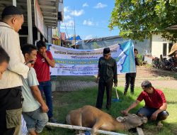 Karyawan Mercure Makassar Nexa Pettarani Ikut Berqurban pada Lebaran Tahun ini