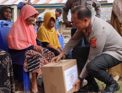 Polres Luwu Serahkan Bantuan Fasilitas Air Bersih Jelang HUT Bhayangkara Ke-78